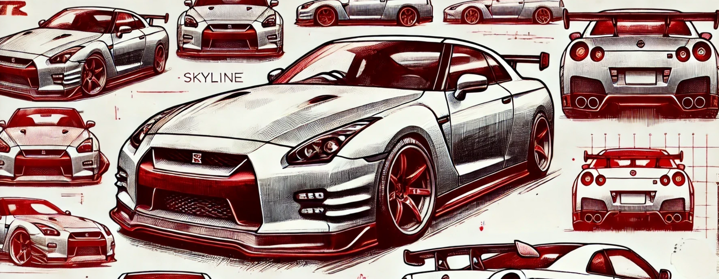 Skyline - Mousepad 90x35