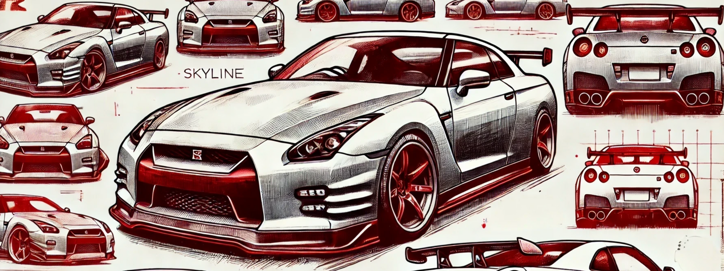 Skyline - Mousepad 80x30
