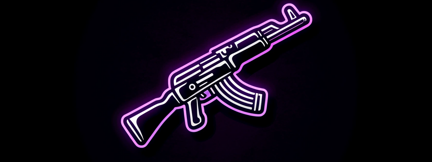 Purple Gangster - Mousepad 80x30