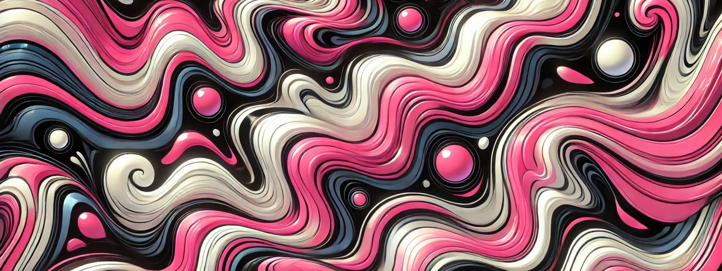 Bubblegum Boo - Mousepad 80x30