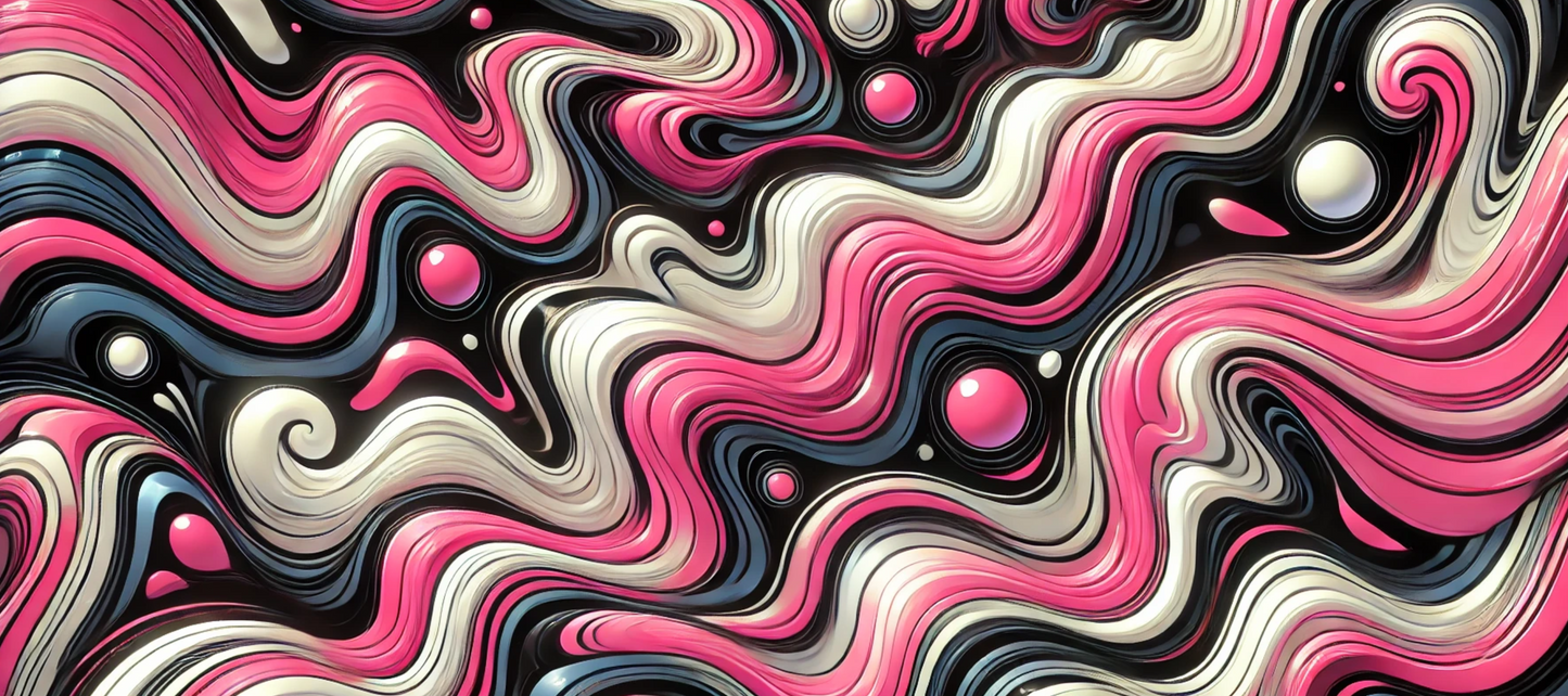 Bubblegum Boo - Mousepad 90x40